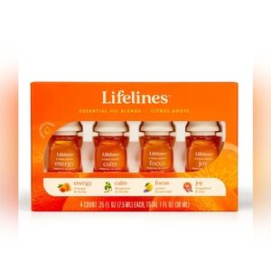 4pk Essential Oil Blends - Citrus Grove - Lifelines